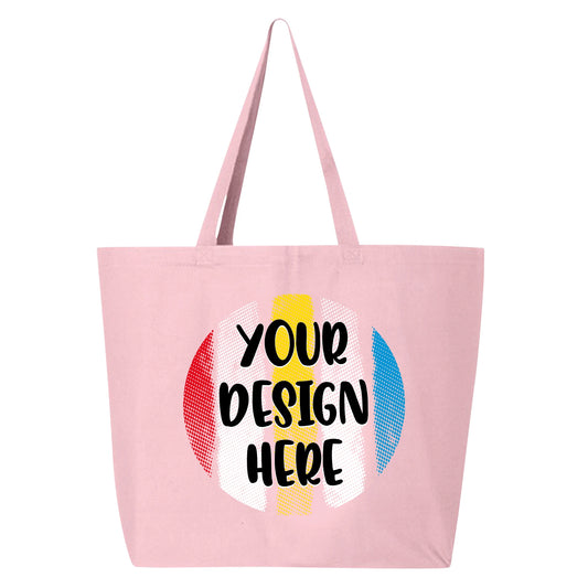 Jumbo Canvas Tote Bag - Custom Printing- DTF Nova