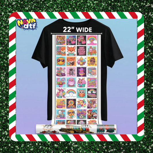 Upload DTF Transfer Gang Sheet