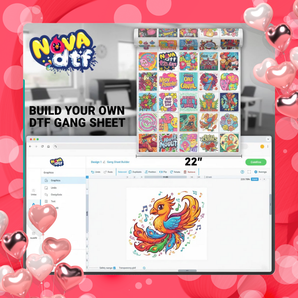 Build Your Own DTF Gang Sheet – Nova DTF Transfers – DTF NOVA