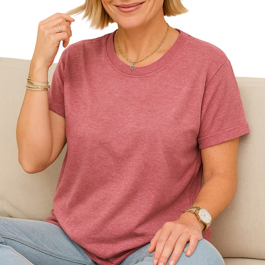 Women's Relaxed Jersey Tee - DTF NOVA