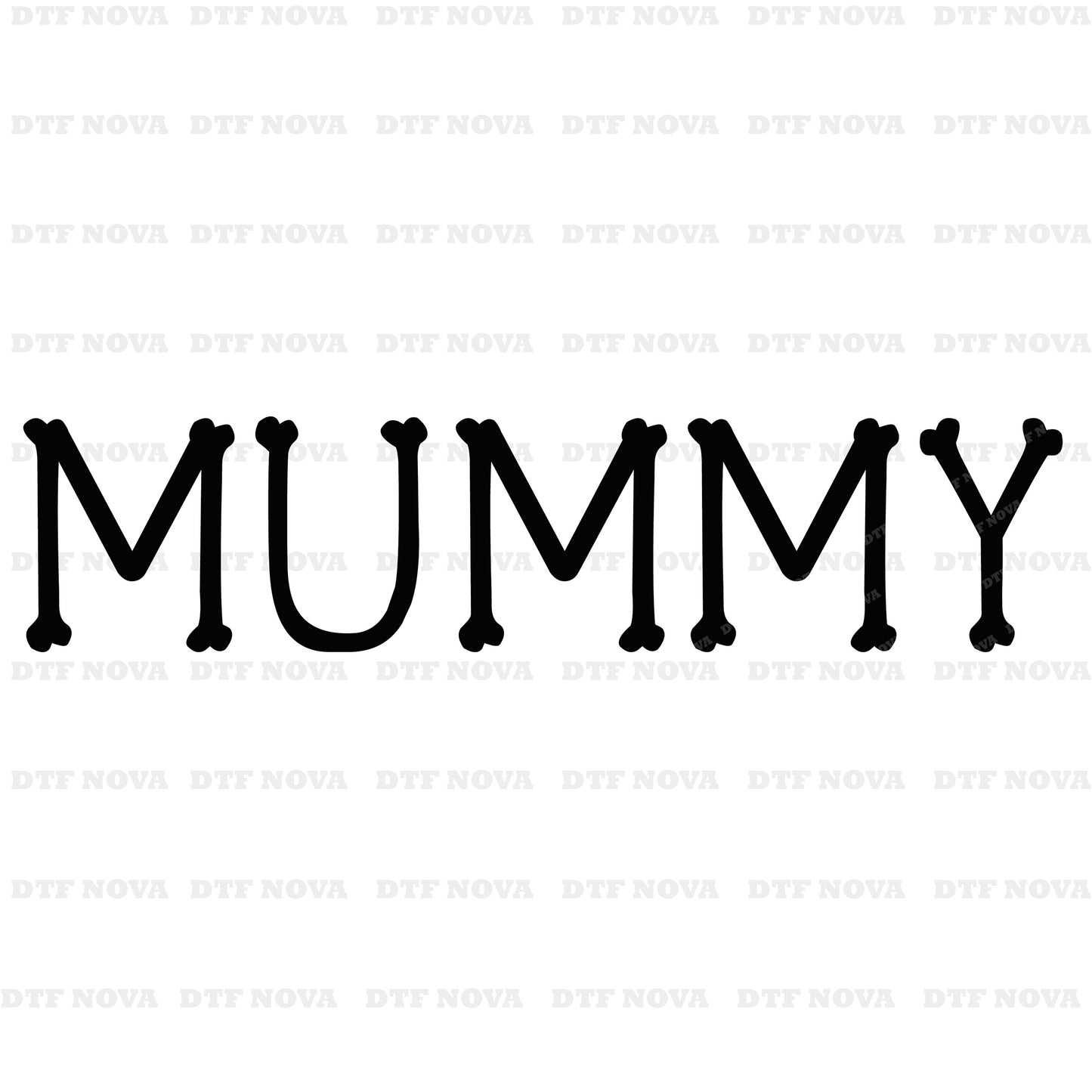 Mummy, Daddy, Middle Boo, Little Boo – Family Halloween DTF Transfers | Ready to Press Heat Transfers