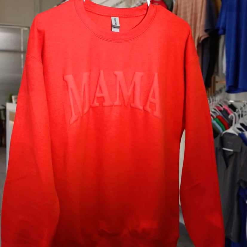 3D Puff Heat Transfers – Custom Raised Transfers - 1 Color Print