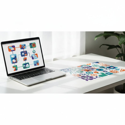 Laptop screen shows — automate dtf orders virginia