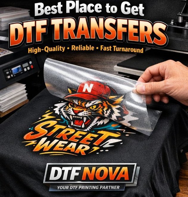Best Place to Get DTF Transfers - DTF NOVA