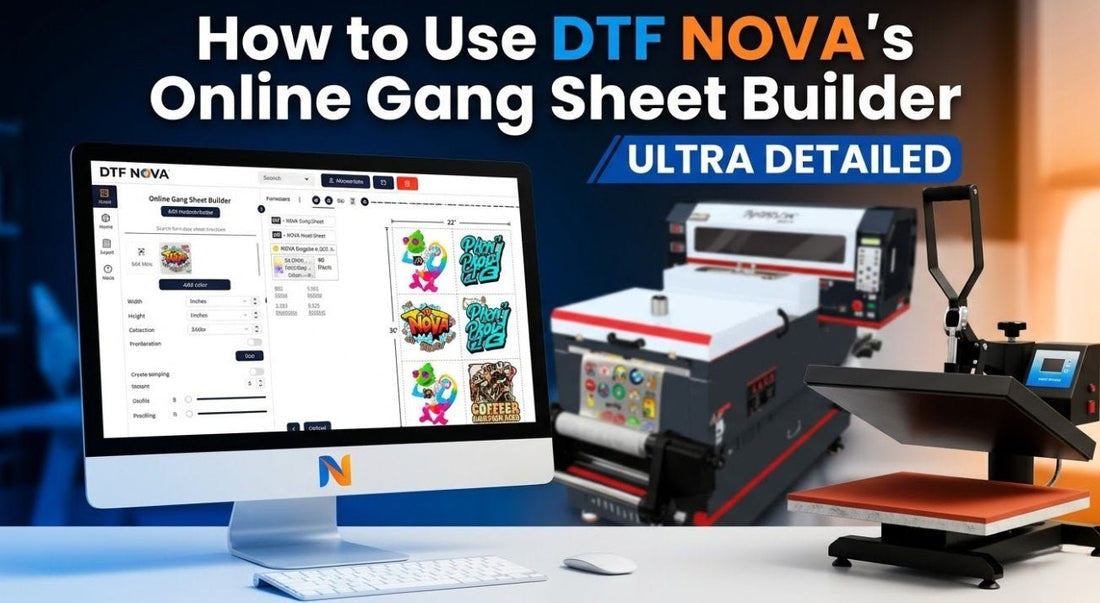 How to Use DTF NOVA’s Online Gang Sheet Builder ? - DTF NOVA