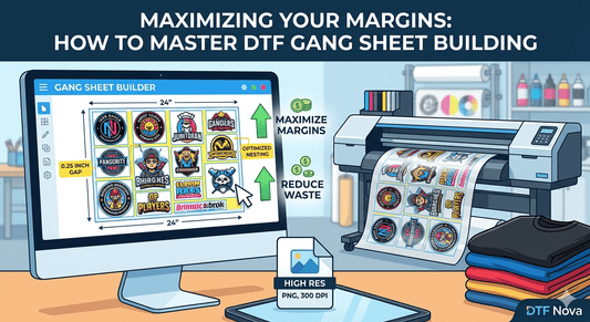 Maximizing Your Margins: How to Master DTF Gang Sheet Building - DTF NOVA