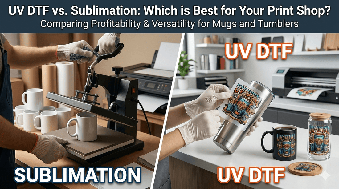 UV DTF vs. Sublimation - DTF NOVA