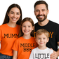 Mummy, Daddy, Middle Boo, Little Boo – Family Halloween DTF Transfers | Ready to Press Heat Transfers