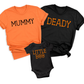 Mummy, Daddy, Middle Boo, Little Boo – Family Halloween DTF Transfers | Ready to Press Heat Transfers