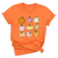 Fall Pumpkin DTF Transfer | Ready to Press Autumn Pumpkins Heat Transfer | Thanksgiving & Halloween DTF Design
