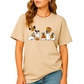 Cute Ghost Dogs Halloween DTF Transfer | Ready to Press | Pumpkin Dog Lover Halloween Heat Transfer