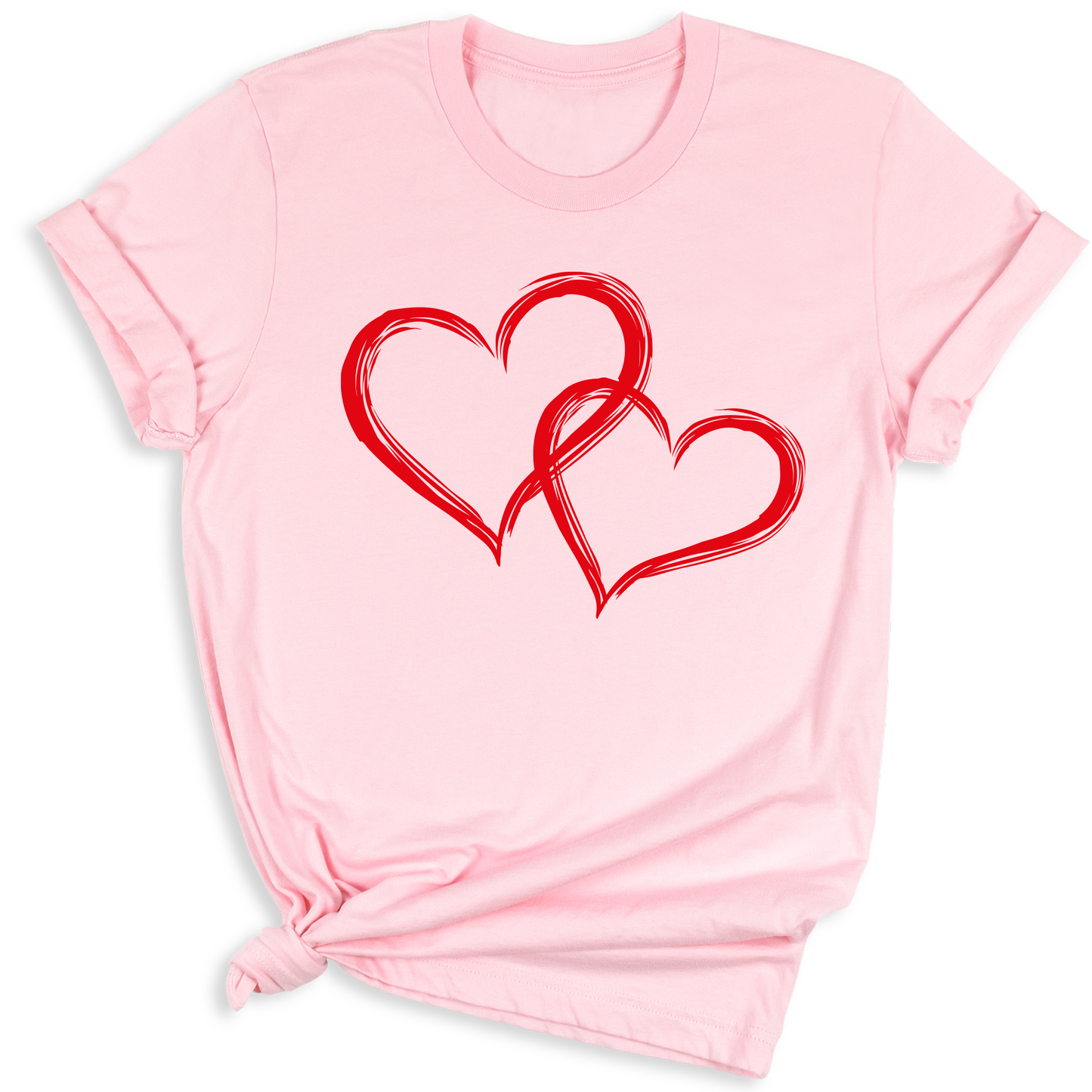 Retro Valentine Heart Love DTF Transfer, Cute Couple - Ready-to-Press - DTF NOVA