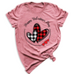 Buffalo Plaid Valentine Hearts DTF Transfer – Love & Anniversary - DTF NOVA