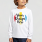 Youth Unisex Jersey Long Sleeve Tee - DTF NOVA