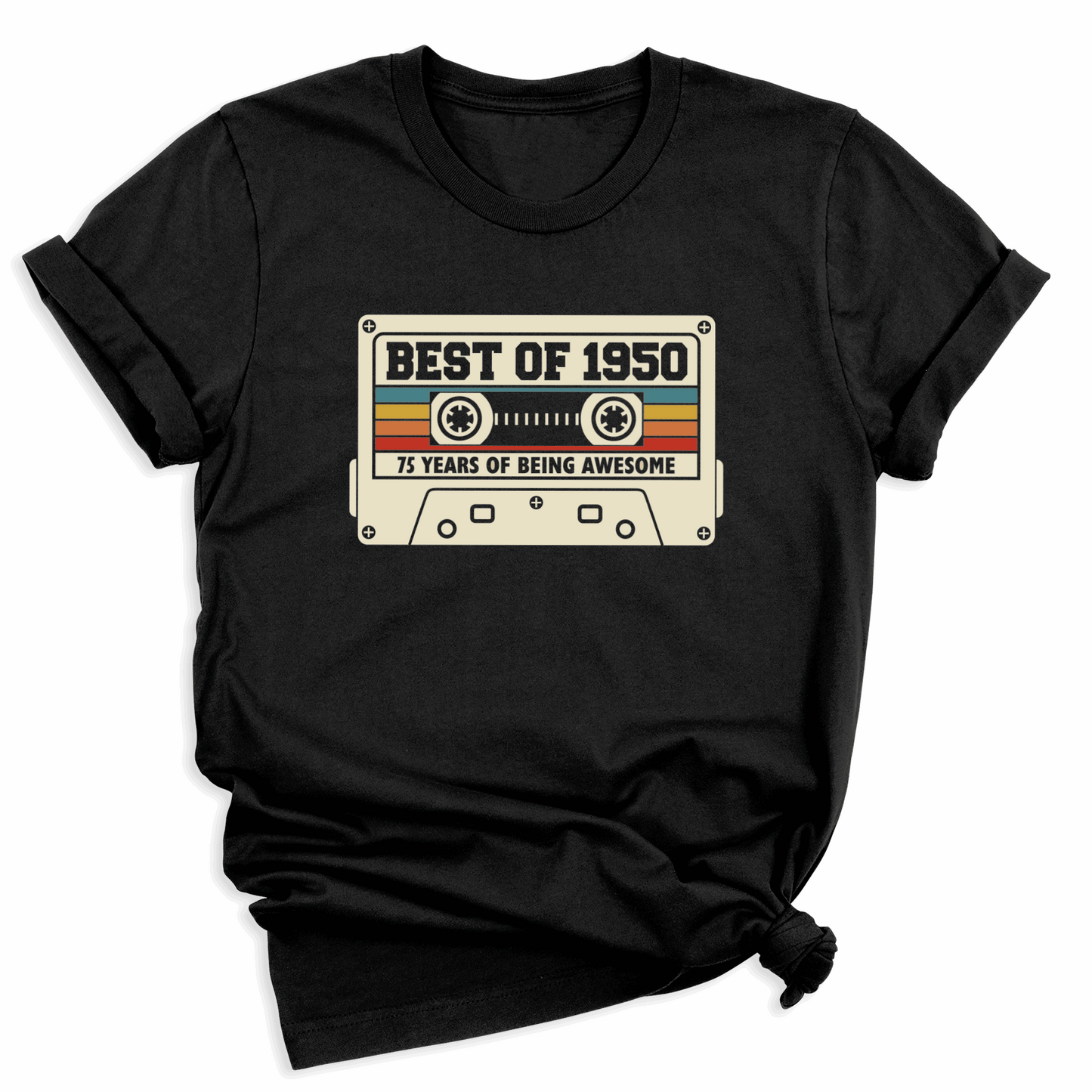 1950 Vintage Cassette 75th Birthday DTF Transfer – Ready to Press Heat Transfers - DTF NOVA