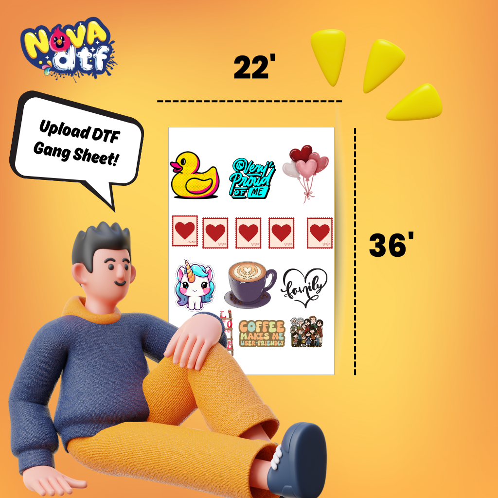 Build Your Own DTF Gang Sheet