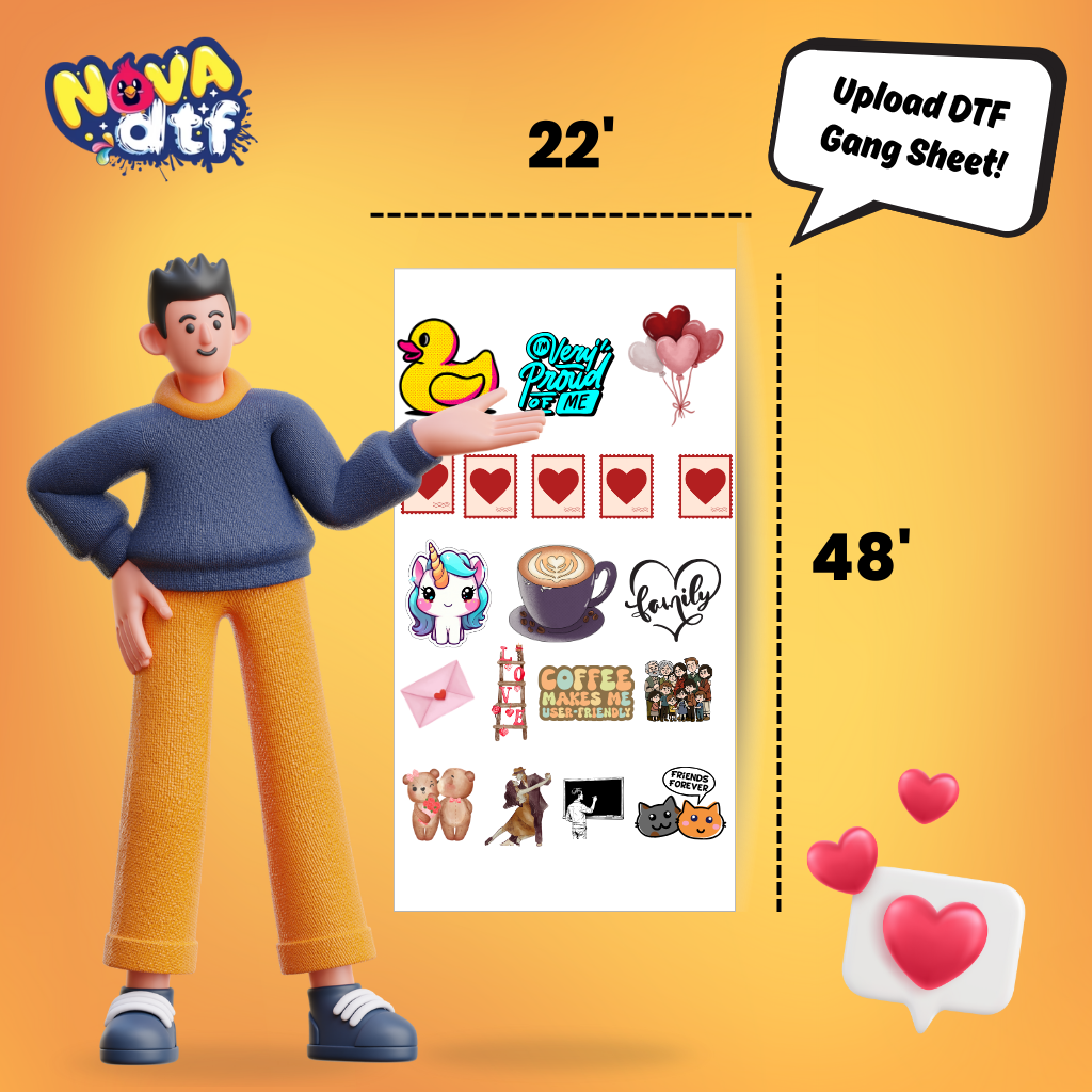 Build Your Own DTF Gang Sheet