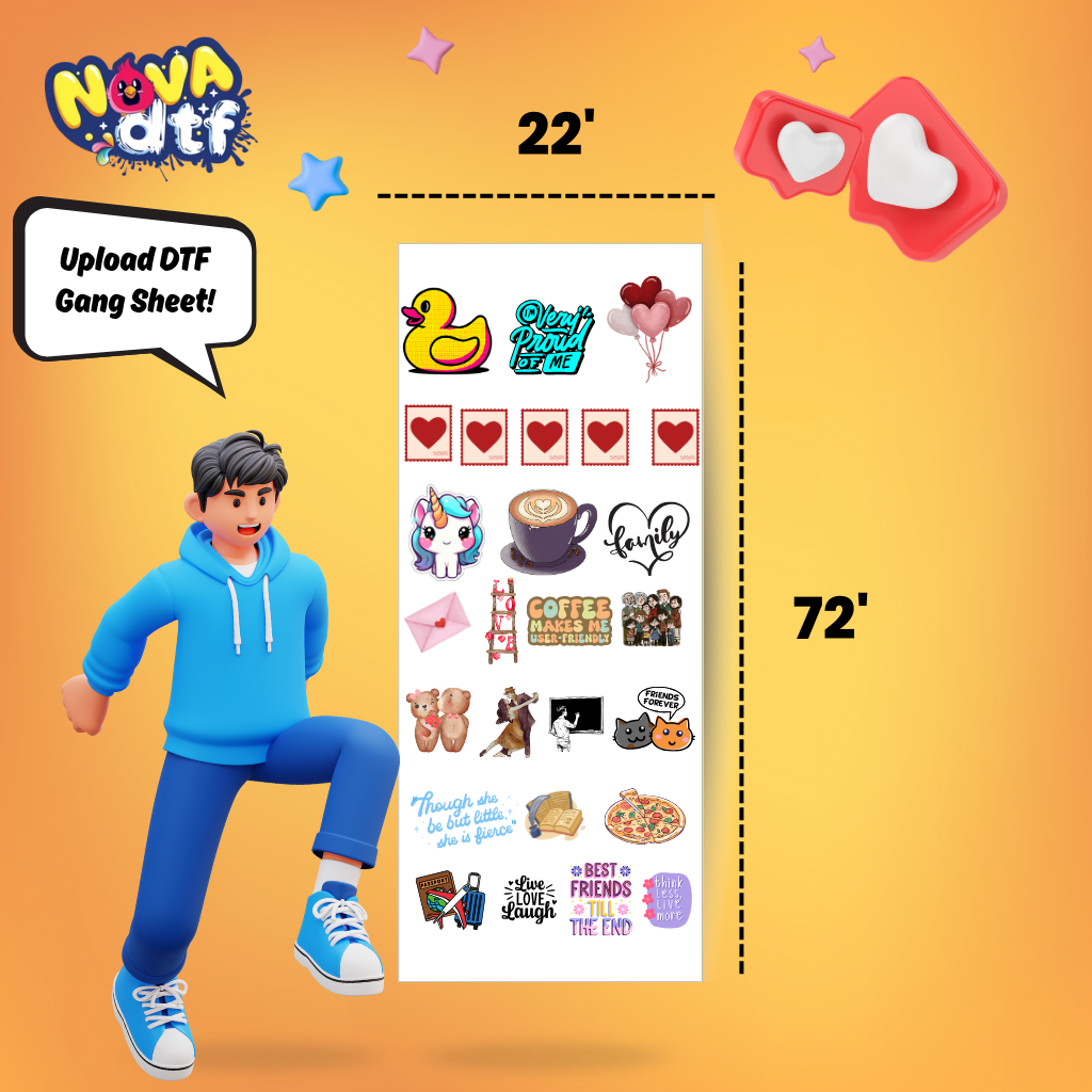 Build Your Own DTF Gang Sheet