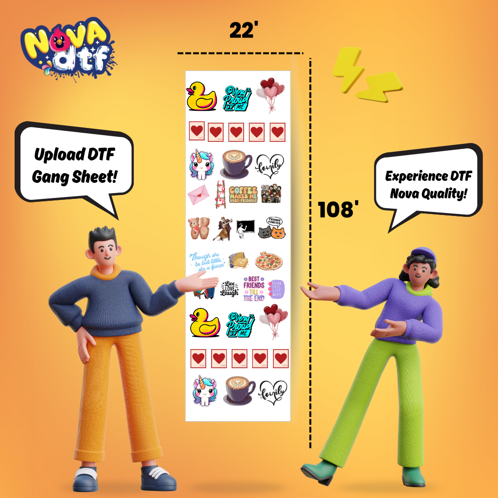 Build Your Own DTF Gang Sheet