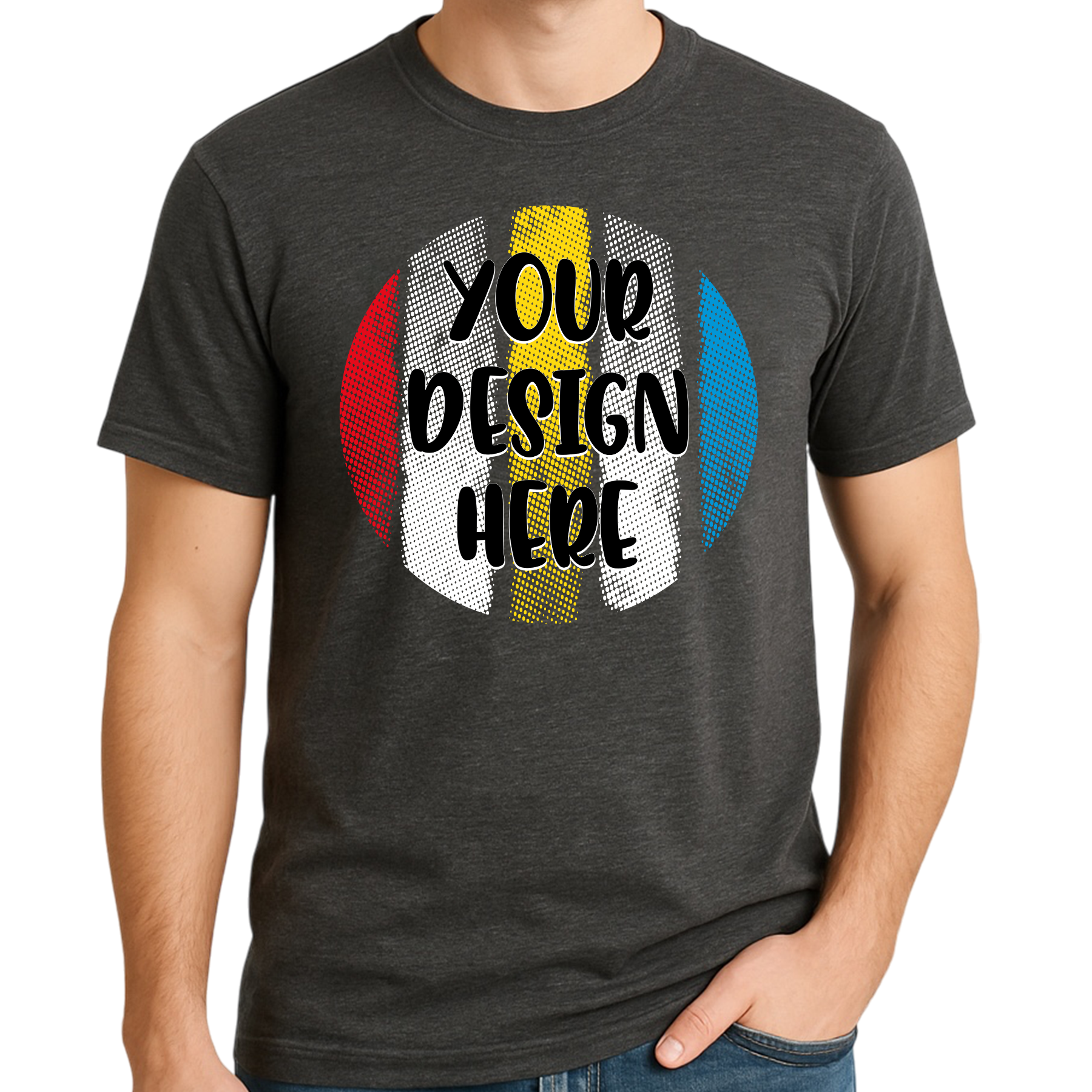 Custom BELLA+CANVAS CVC Jersey Tee -  3001CVC - DTF NOVA