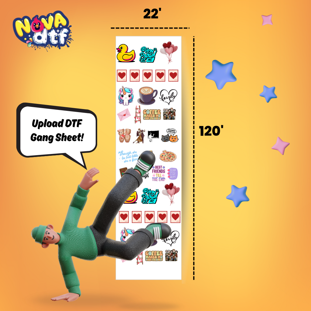 Build Your Own DTF Gang Sheet