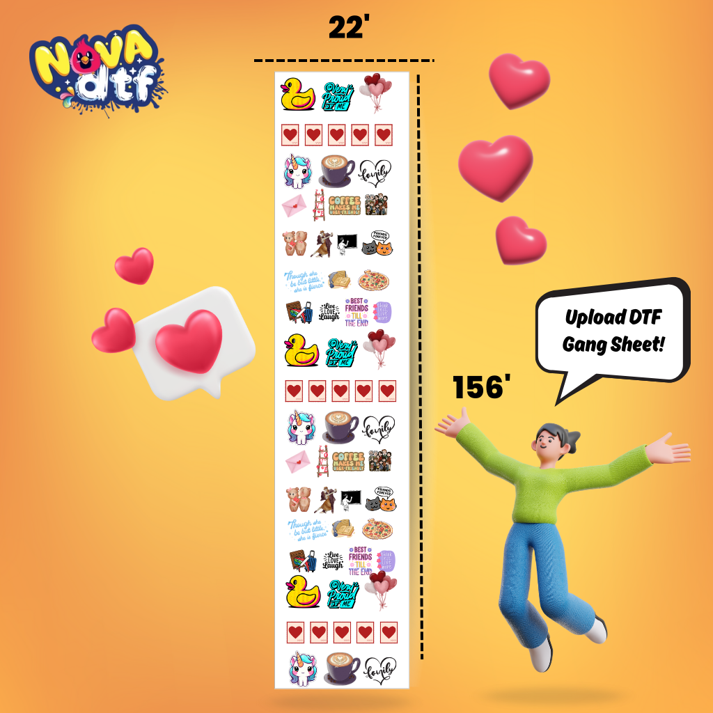 Build Your Own DTF Gang Sheet