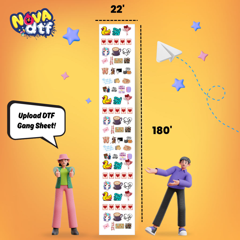 Build Your Own DTF Gang Sheet