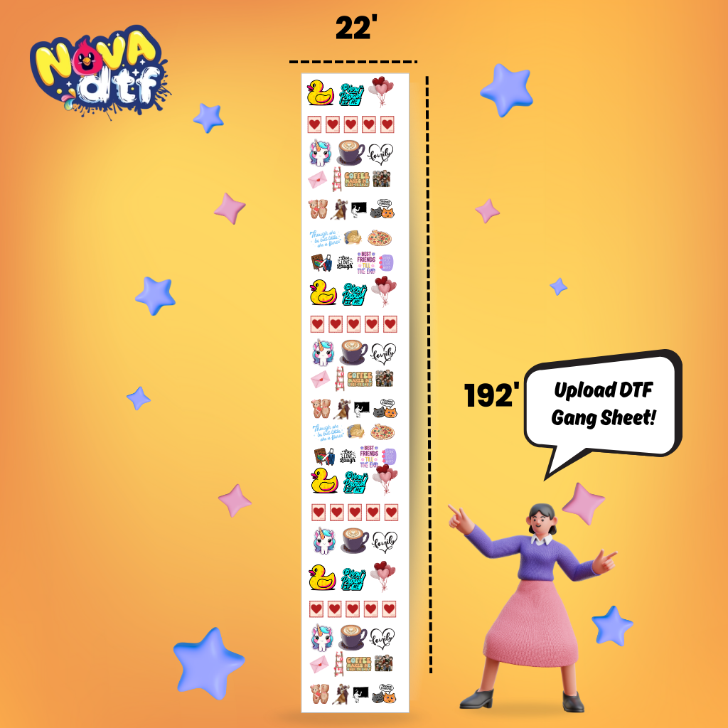 Build Your Own DTF Gang Sheet