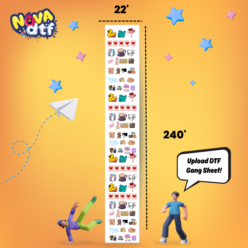 Build Your Own DTF Gang Sheet