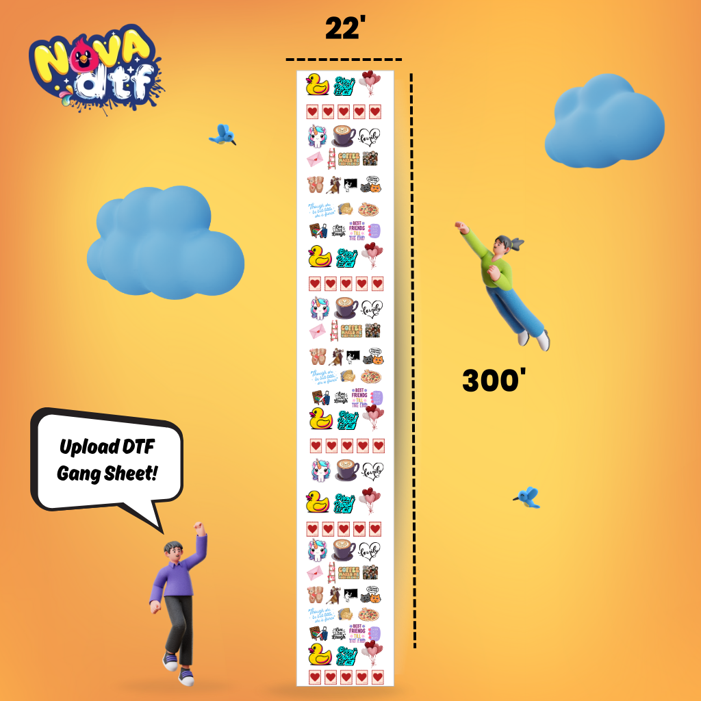 Build Your Own DTF Gang Sheet