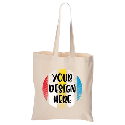 Cotton Canvas Tote Bag - Custom Printing - DTF Nova