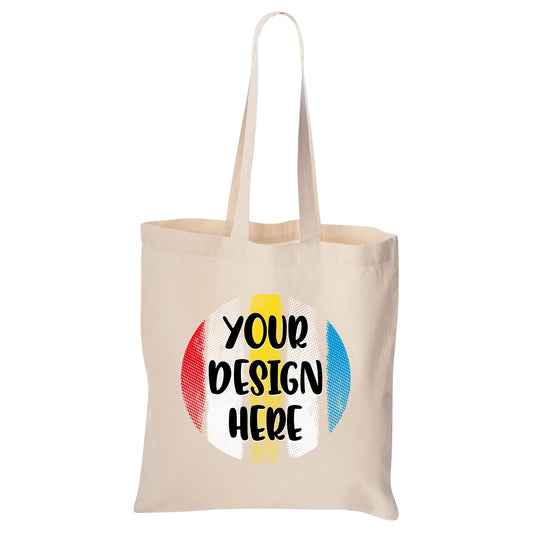 Cotton Canvas Tote Bag - Custom Printing - DTF Nova