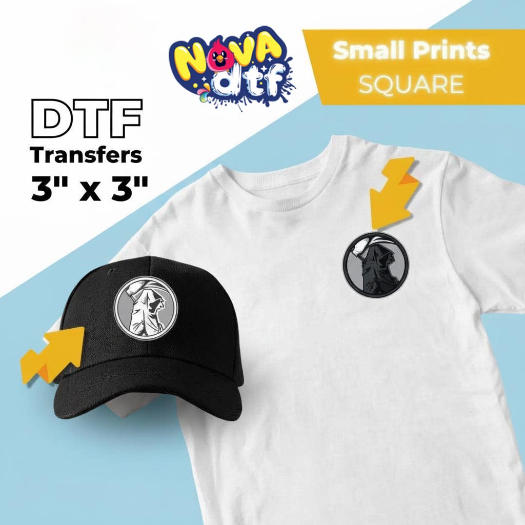DTF Transfers by Size - DTF NOVA