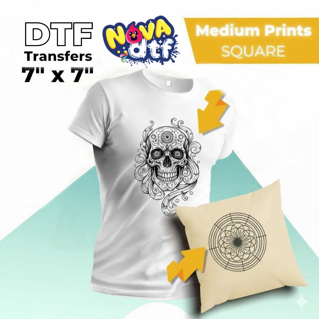DTF Transfers by Size - DTF NOVA