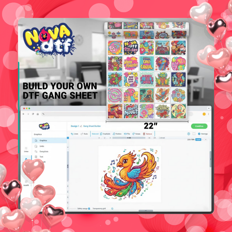 Build Your Own DTF Gang Sheet – Nova DTF