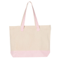 Zippered Canvas Tote Bag - DTF NOVA