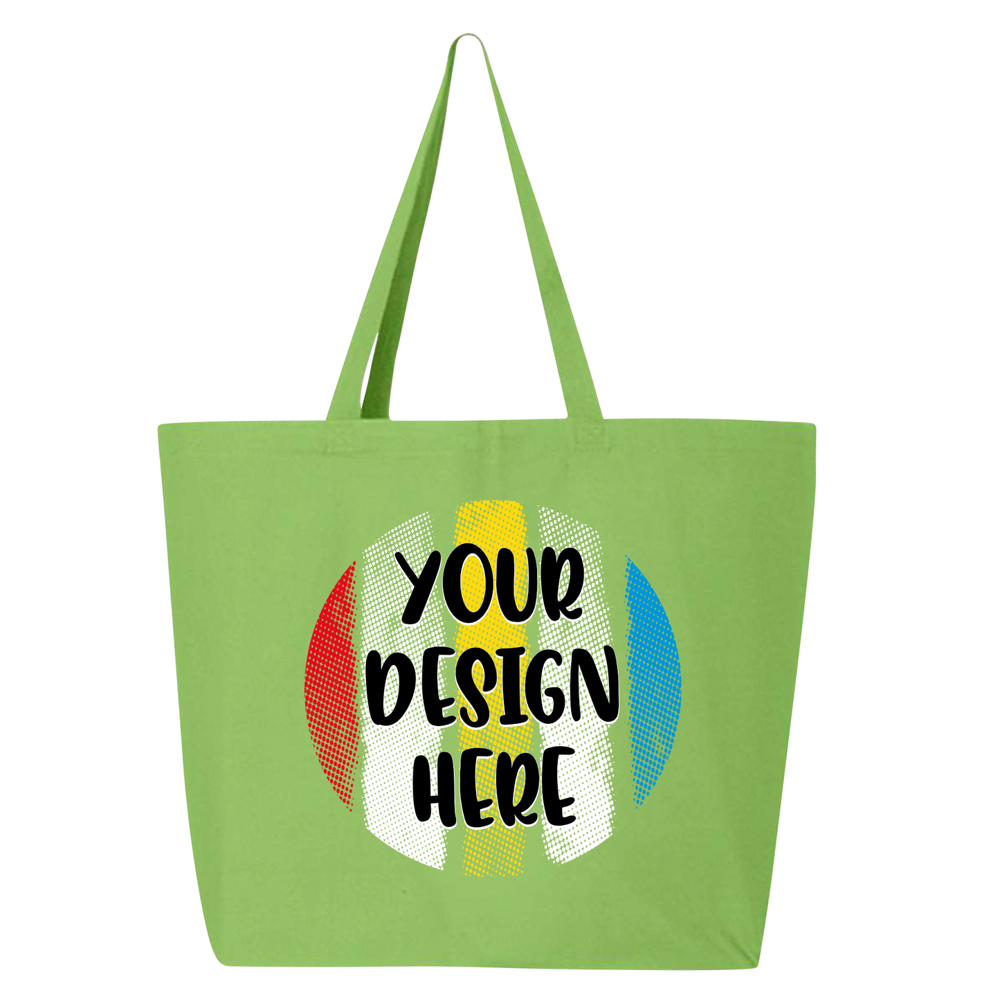 Jumbo Cotton Canvas Tote Bag - DTF NOVA
