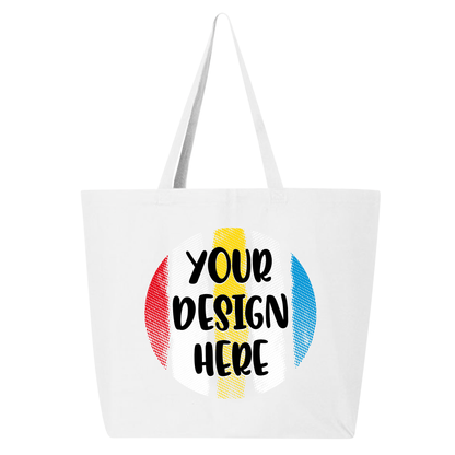 Jumbo Cotton Canvas Tote Bag - DTF NOVA