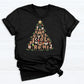 Alphabet Christmas Tree DTF Transfer – Teacher Holiday Lights Ready to Press - DTF NOVA