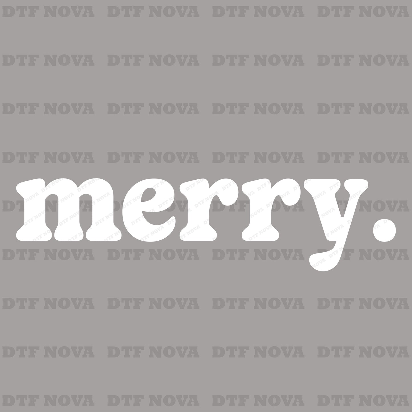 Merry Christmas DTF Transfer 2025 – Holiday Matching Group Ready to Press