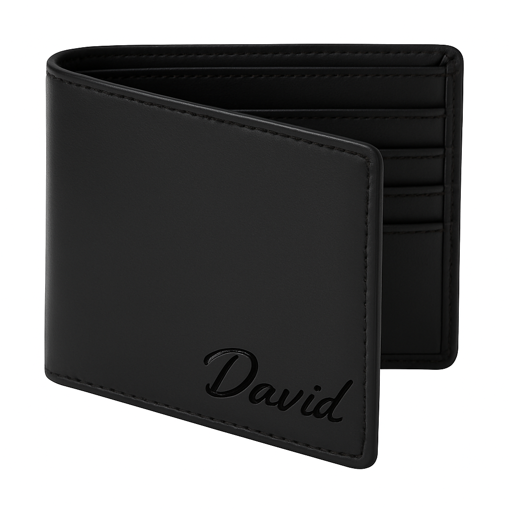 Personalized RFID Leather Wallet