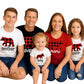 Buffalo Plaid Bear Family DTF Transfer – Christmas Matching Ready to Press Heat Transfer - DTF NOVA - Ready DTF Transfers - NOVA DTF