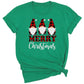 Buffalo Plaid Gnomes Merry Christmas DTF Transfer – Holiday Ready to Press - DTF NOVA