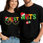 Chest Nuts Christmas DTF Transfer – Funny Couple Matching Holiday Ready to Press - DTF NOVA - Ready DTF Transfers - NOVA DTF