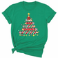 Christmas Pencil Tree Teacher DTF Transfer – Ready to Press Heat Transfers - DTF NOVA