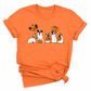 Cute Ghost Dogs Halloween DTF Transfer | Ready to Press | Pumpkin Dog Lover Halloween Heat Transfer - DTF NOVA
