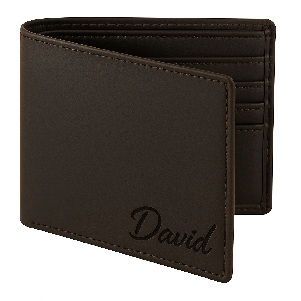 Personalized RFID Leather Wallet