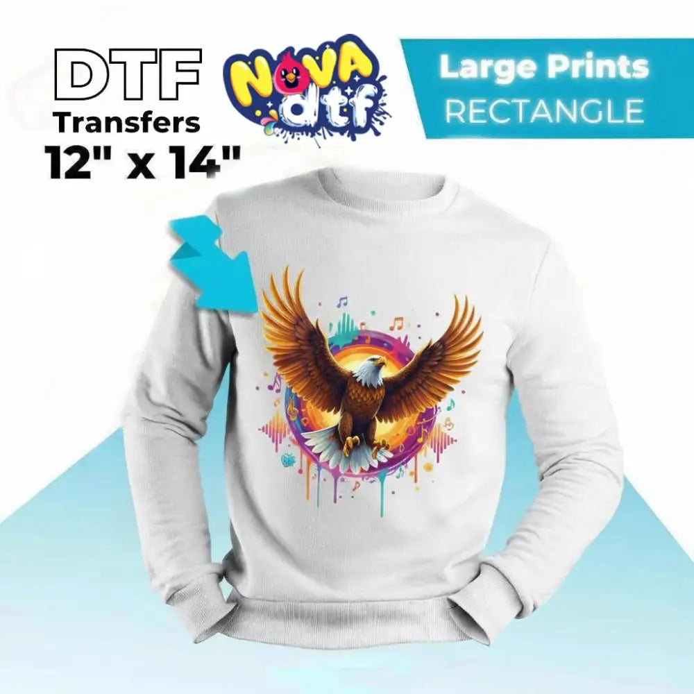 DTF Transfers by Size - DTF NOVA