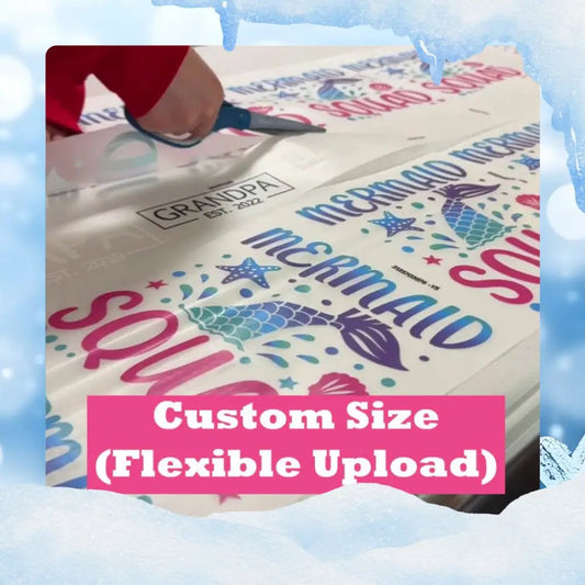 Flexible Upload DTF Transfer Gang Sheet - DTF NOVA - Novadtf