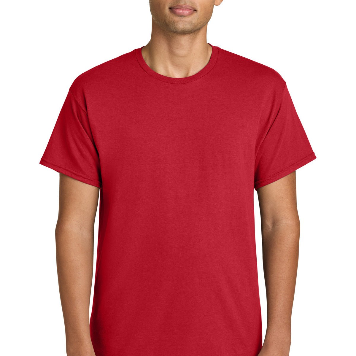 Custom printed Gildan Light Cotton T-Shirt – Red